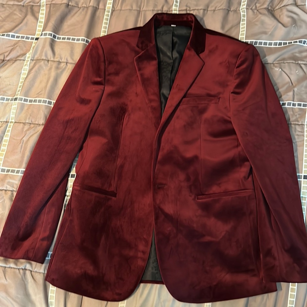 Burgundy Suit jacket